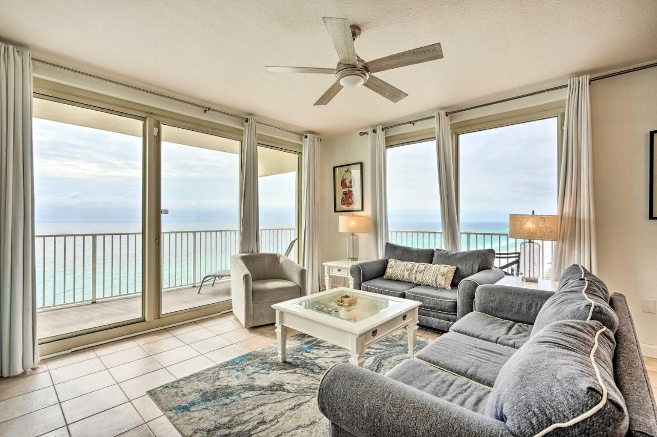 Beachfront Pcb Condo With Ocean View, Pool Access! パナマシティービーチ エクステリア 写真