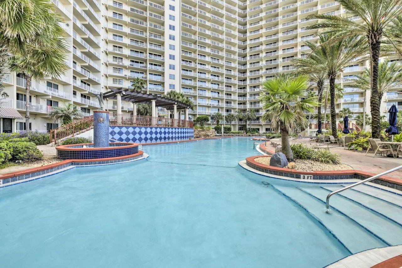 Beachfront Pcb Condo With Ocean View, Pool Access! パナマシティービーチ エクステリア 写真