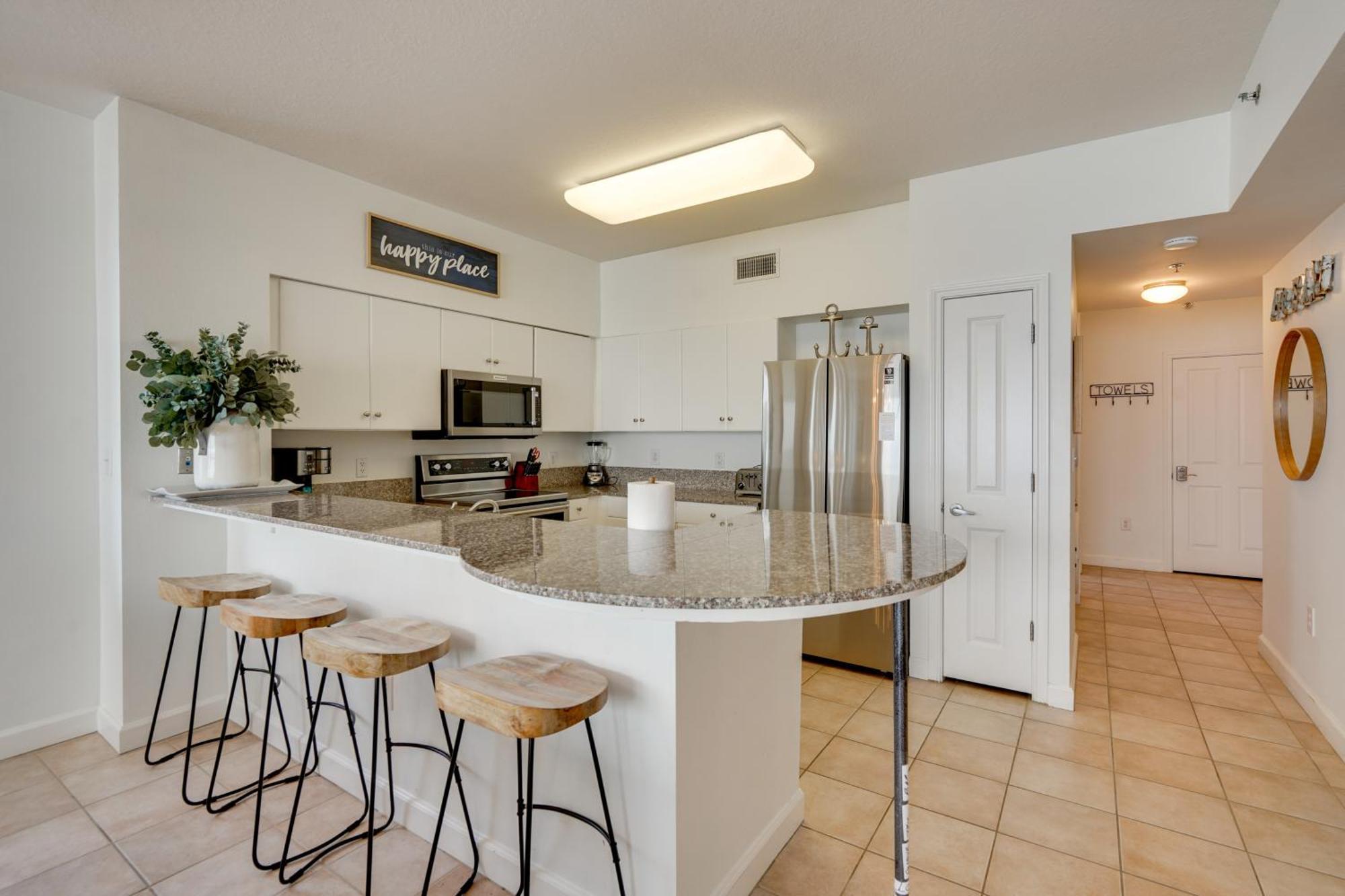 Beachfront Pcb Condo With Ocean View, Pool Access! パナマシティービーチ エクステリア 写真