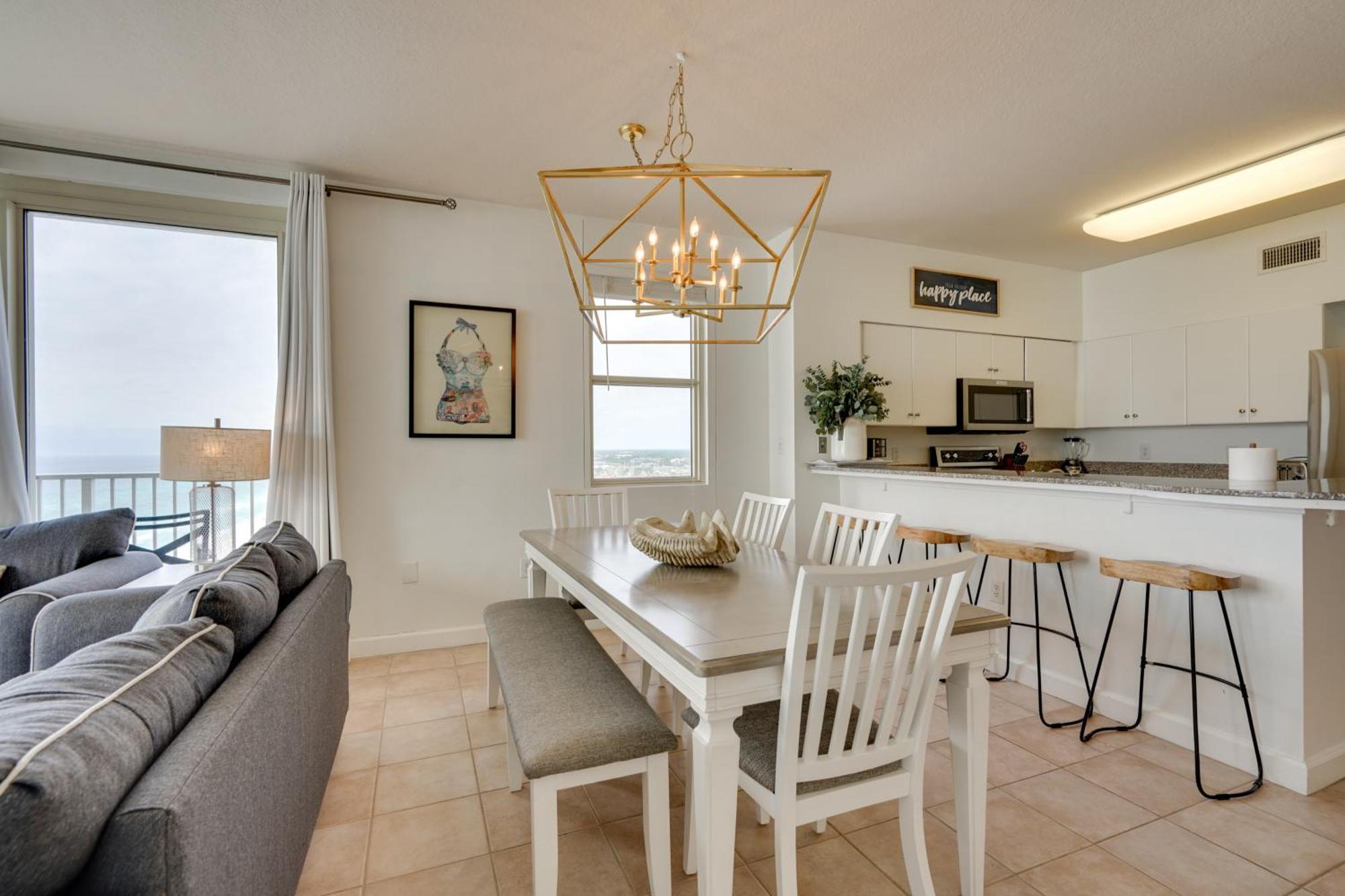Beachfront Pcb Condo With Ocean View, Pool Access! パナマシティービーチ エクステリア 写真